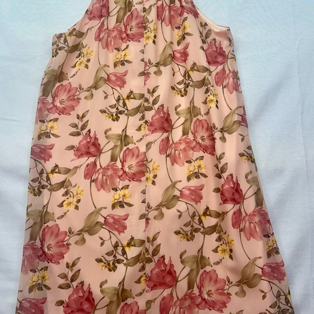 New York & Company Floral Pink Dress - Picture 3 of 7